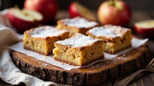 Yorkshire Spiced Apple Squares