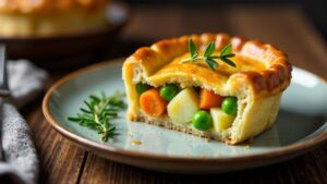 Yorkshire Veggie Puff Pie