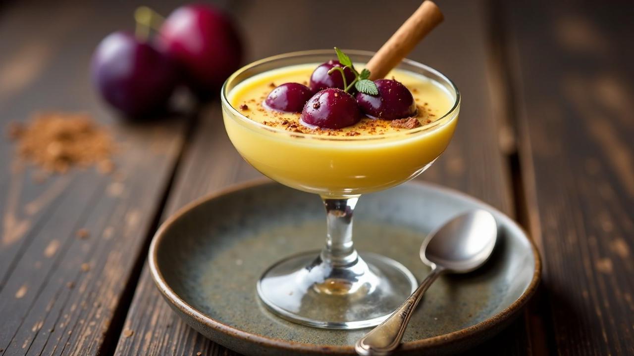 Zabaglione mit Zwetschgen – Ungarische Variante