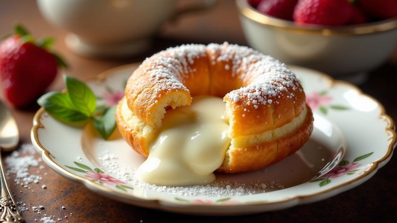 Zeppole di San Giuseppe (Frittierte Teigringe)