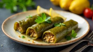 Zeytinyağlı Dolma: Gefüllte Weinblätter