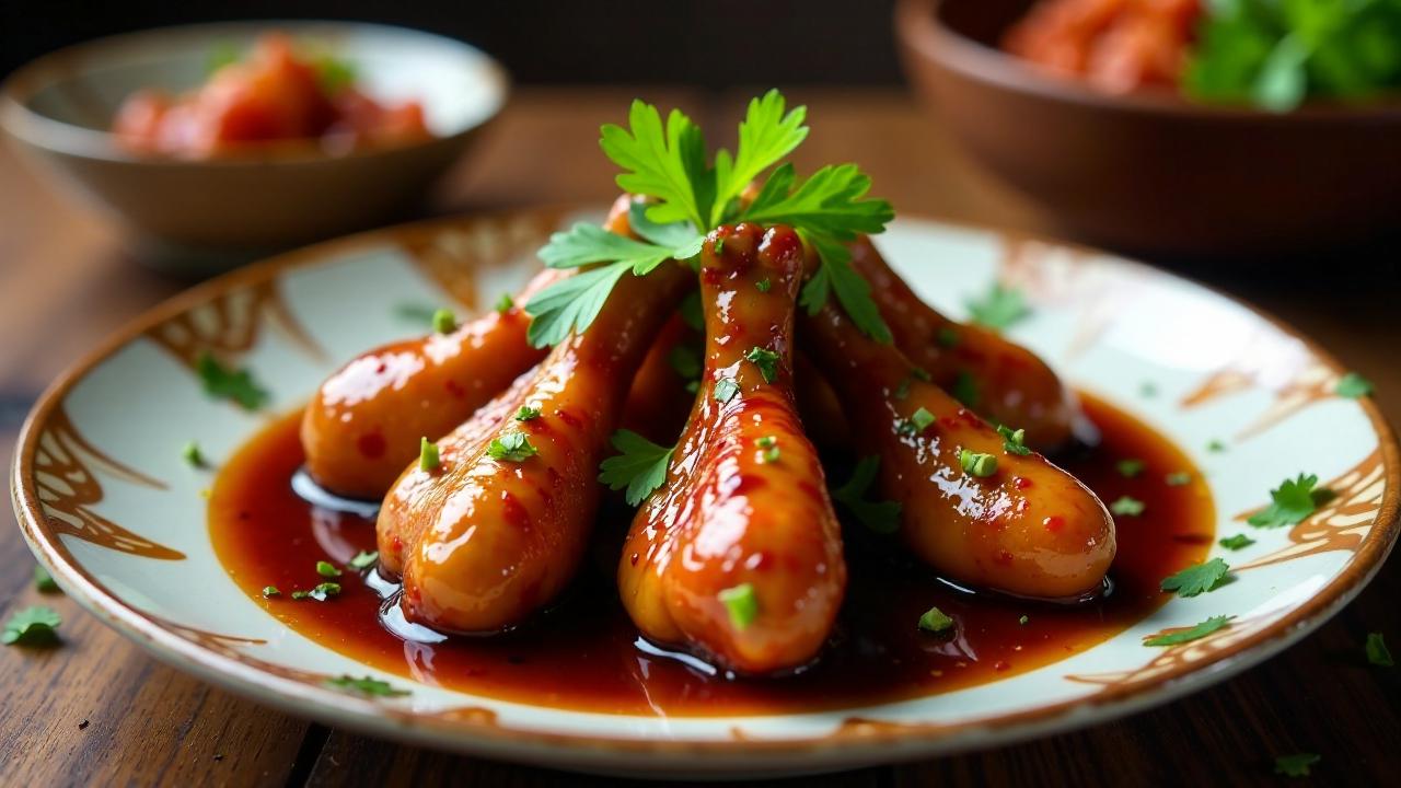 Zhou-Style Marinated Chicken Feet