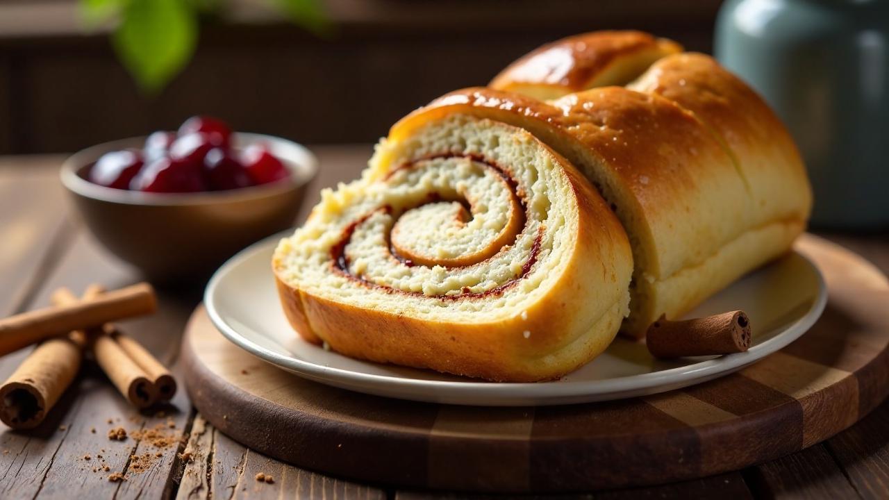 Zimt Swirl Rolled Bread