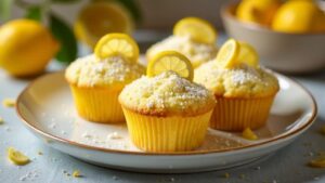 Zitronen-Buttermilch-Muffins