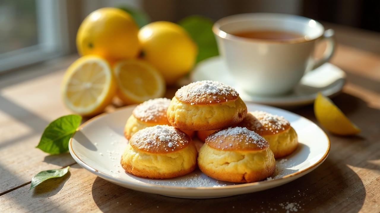 Zitronen-Ingwer-Madeleines