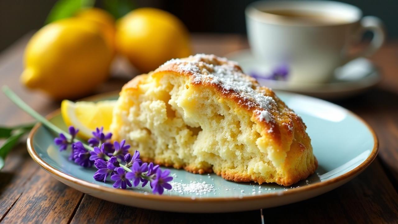 Zitronen-Lavendel-Scones