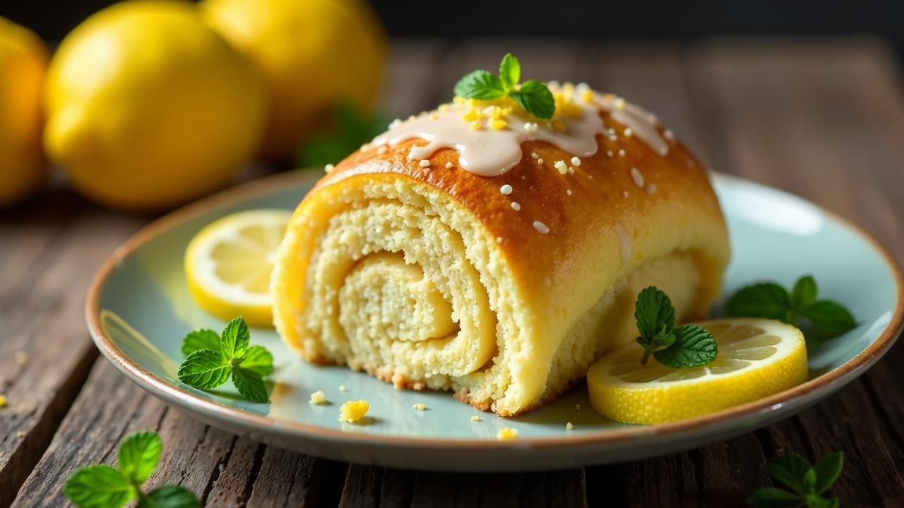 Zitronen-Mohn-Brötchen: Erfrischend