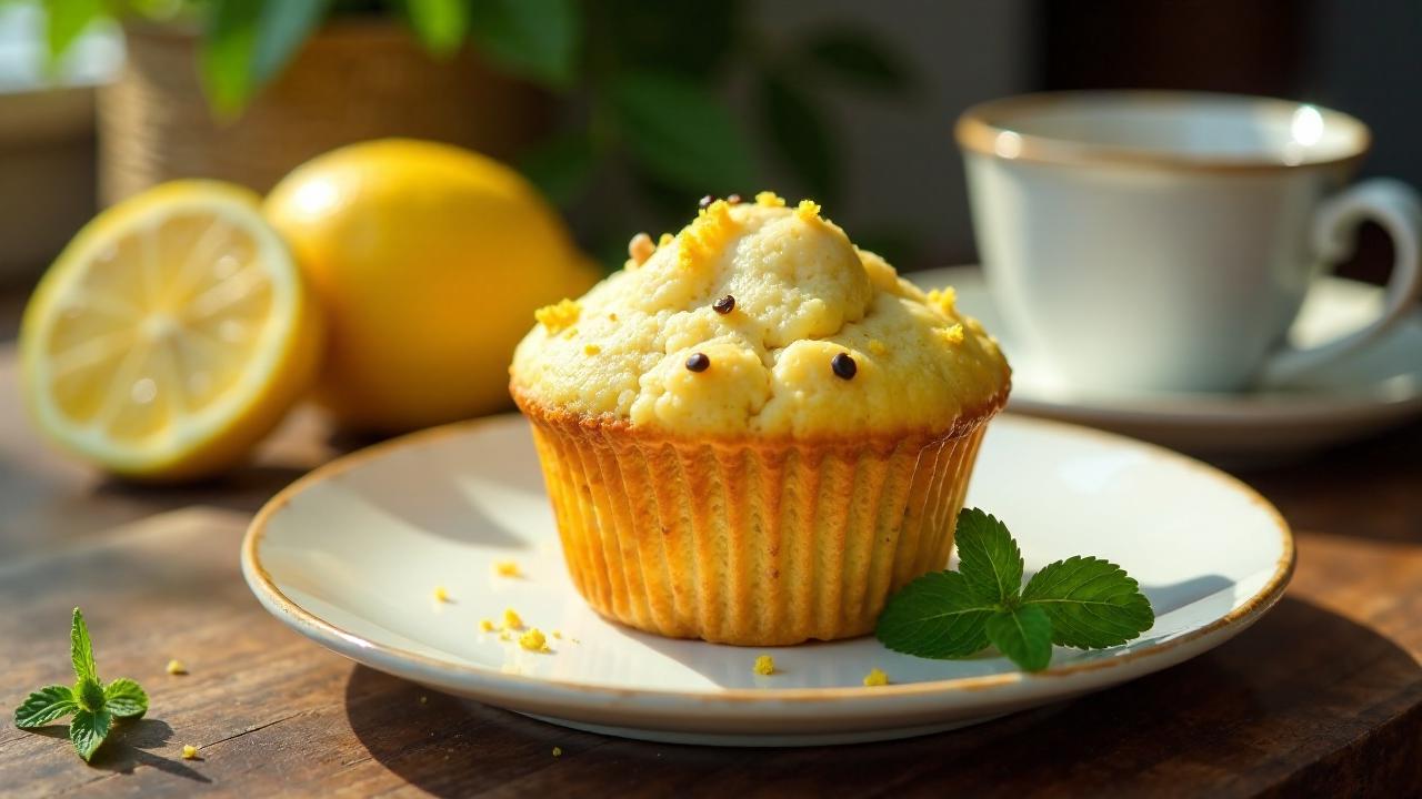 Zitronen-Mohn-Muffins