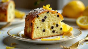 Zitronen-Mohn Panettone