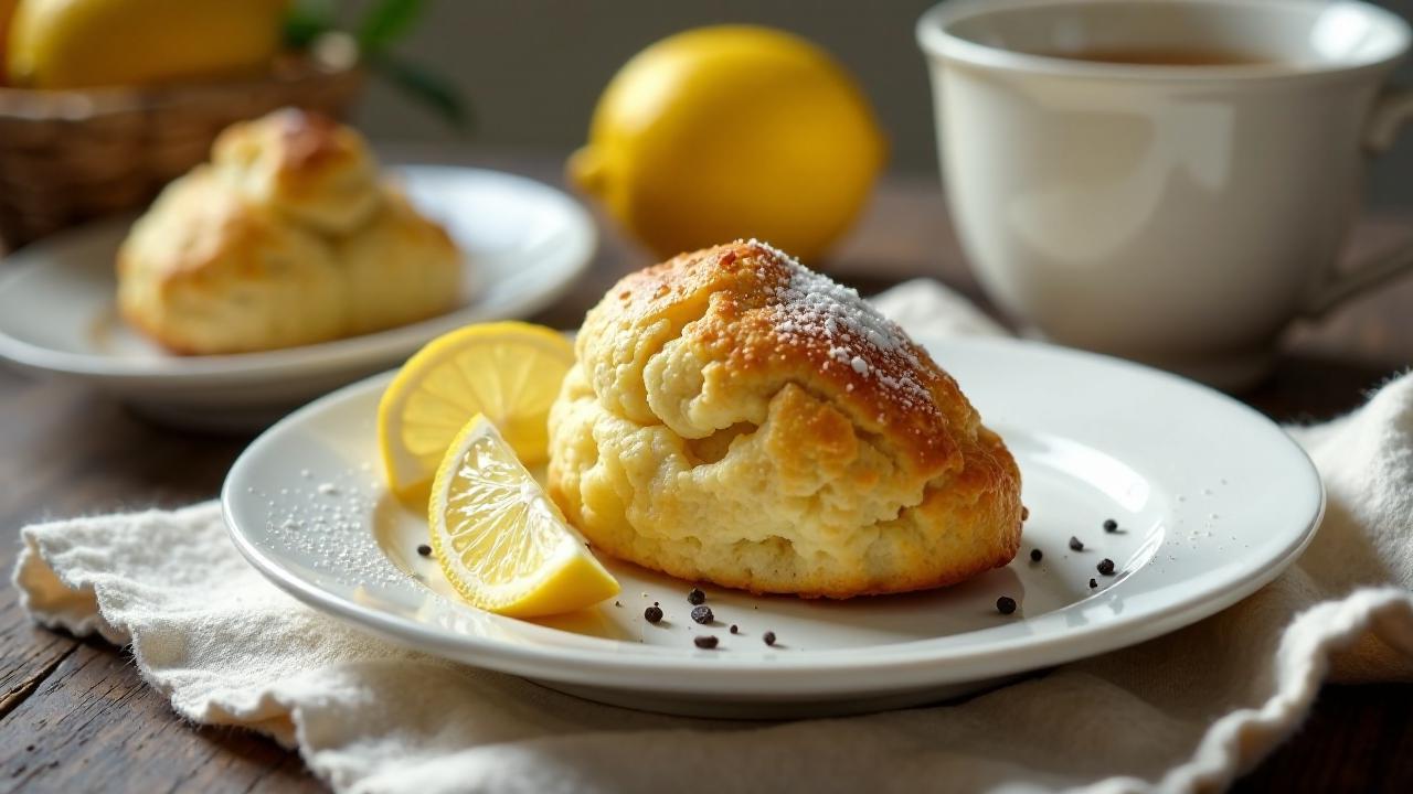 Zitronen-Pfeffer-Madeleines