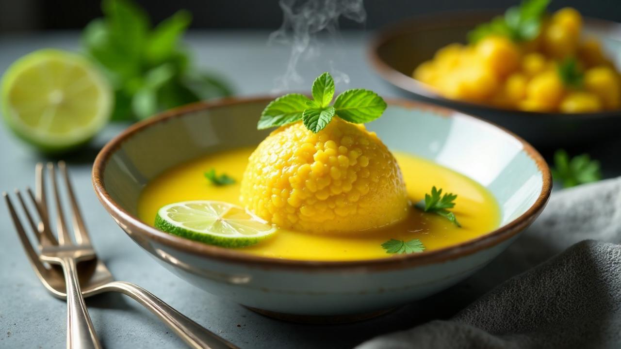 Zitronengras-Sphäre für Thai-Curry