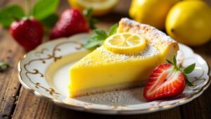 Zitronig-süßer Lemon Curd Tart