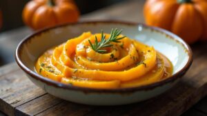 Zucca in Agrodolce (Süß-saure Kürbis)