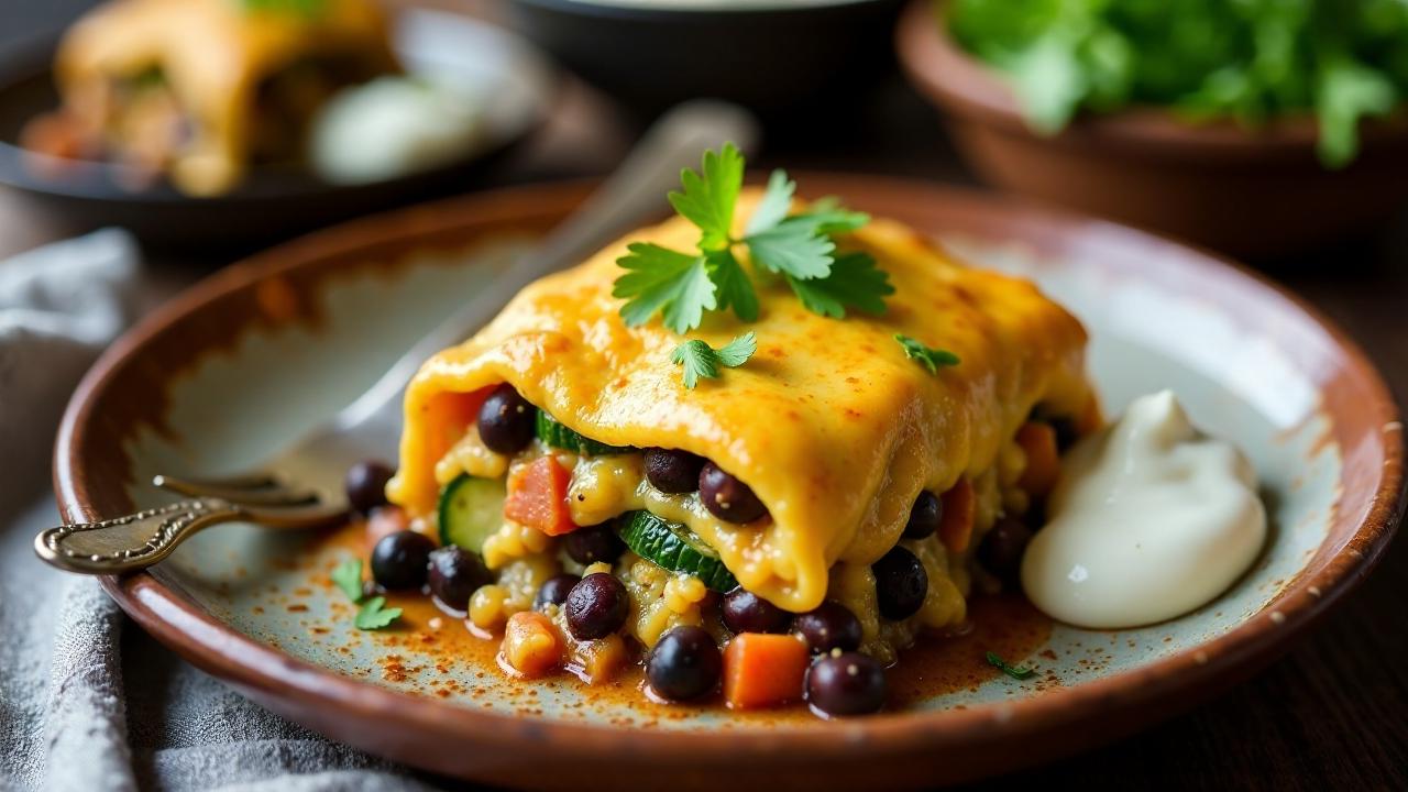 **Zucchini Enchilada Casserole**