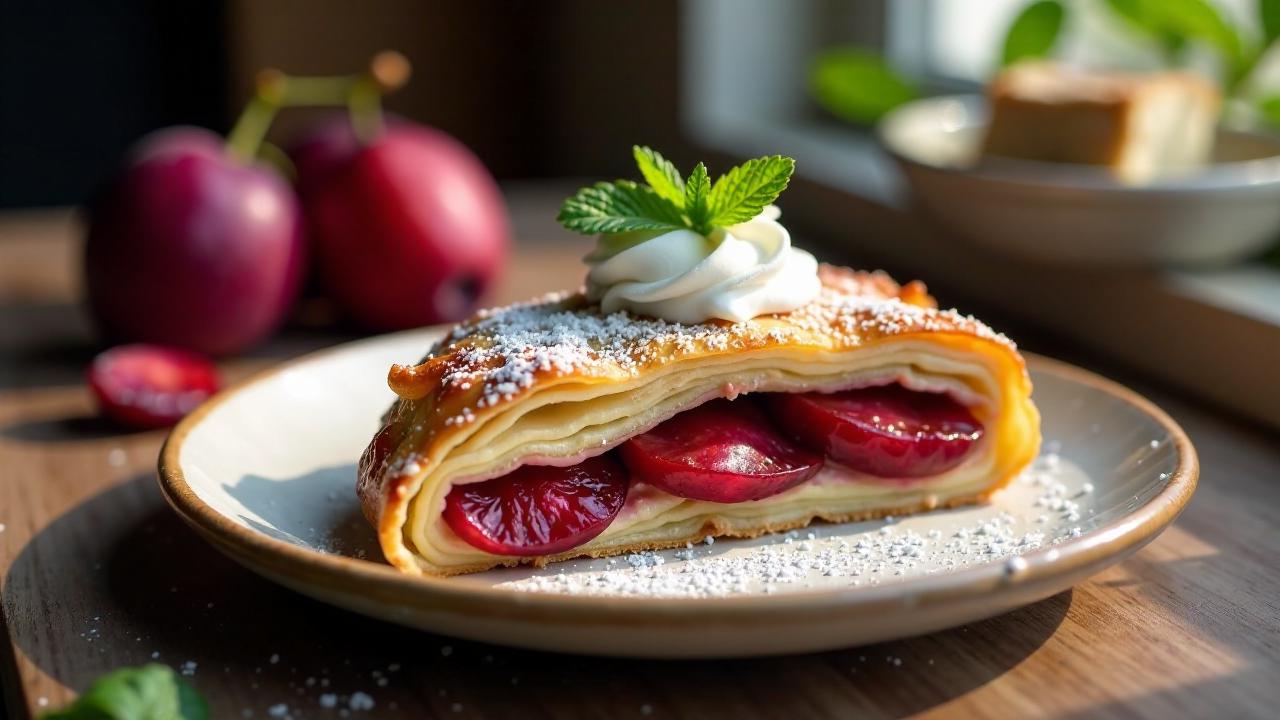 Zwetschgenstrudel