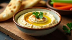 Ägyptische Hummus-Variante