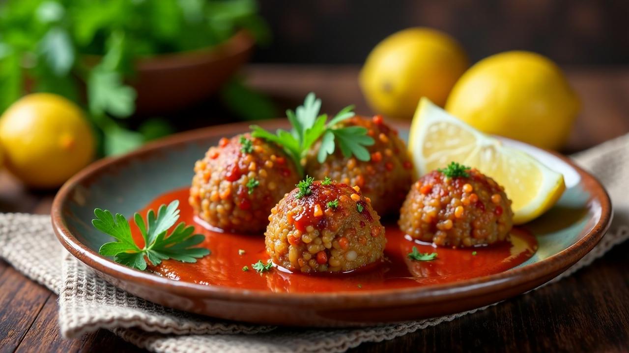 Çiğ Köfte: Würzige Bulgur-Bällchen