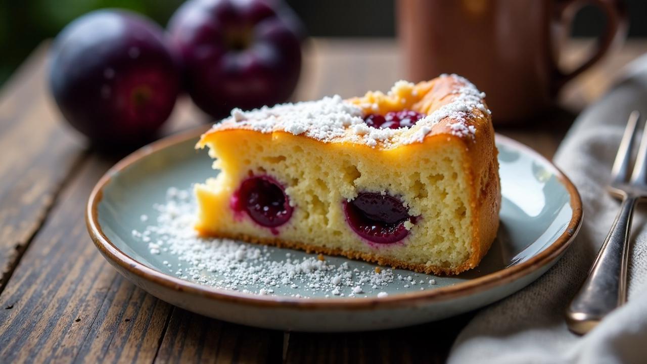 Šljivopita (Pflaumenkuchen)