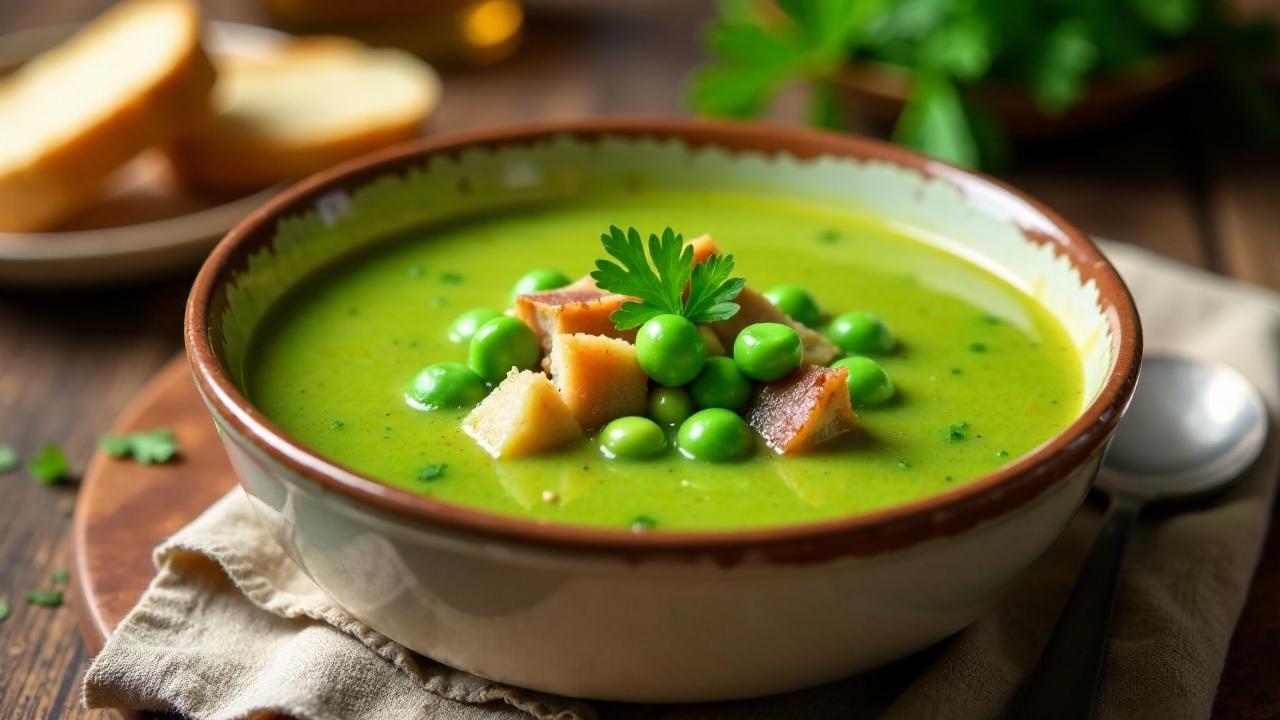 Ärtor med Fläsk (Erbsensuppe mit Schweinefleisch)